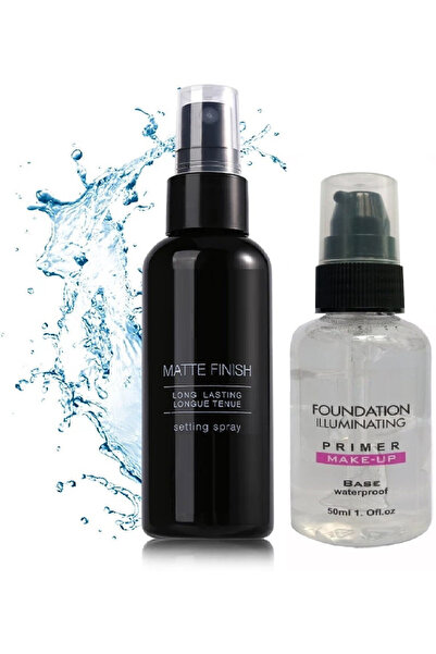 Sanlux CEL MAI BUN PRIMER GEL DE BAZĂ PENTRU MACHIAJ CU SPRAY FIXATOR DE MACH...