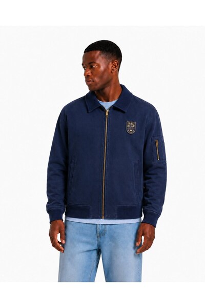 Bad Bear Collar Jacket Navy 26.01.28.010-C07