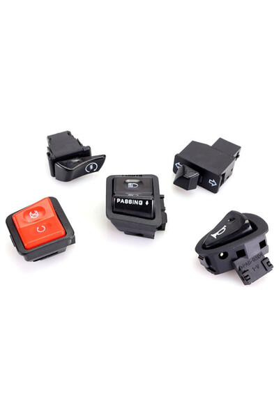 TNT Tuning Set of Lights/Start/Turn Signal Buttons Honda Sh 300cc 2011-2014