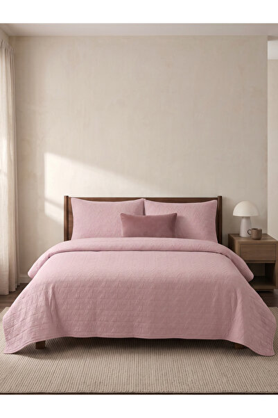Styli 3-Piece Solid Ultrasonic Flat Bedsheet 90X100 with Pillow Covers 20X30 ...