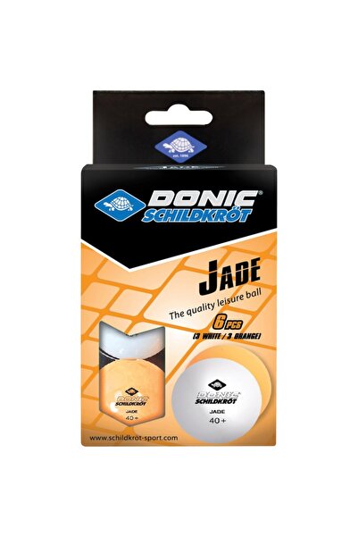 Type-C Set de 6 mingi de tenis de masă Donic-Schildkrot Jade, pentru antrenament