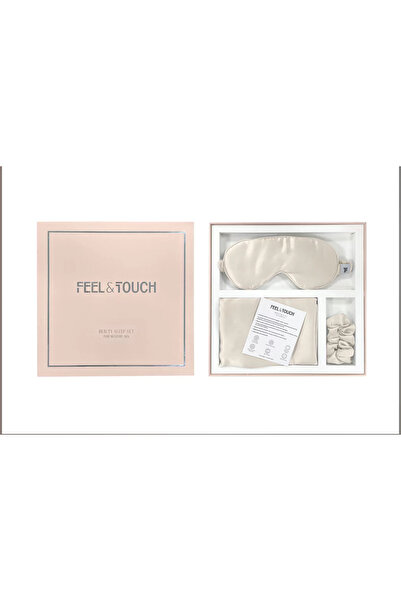 Feel & Touch Σετ Μαξιλαροθηκών 100% Μετάξι, 3 τεμάχια, για Ομορφιά και Ύπνο, ...