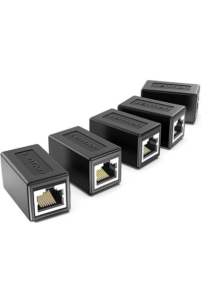 Vention ملحقات شبكة إيثرنت، موصل RJ45 معياري (فئة 6 UTP، عبوة من 10 قطع)