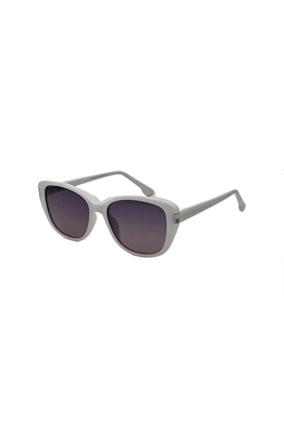 ANNA SMITH Γυναικείο λευκό σκελετό με ανοιχτόχρωμο polarized φακό
