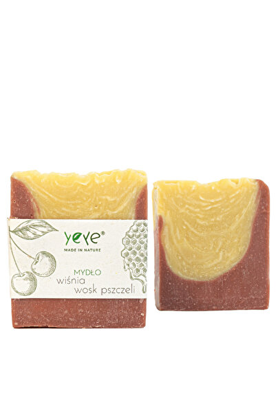 YEYE Made In Nature Săpun 100% natural, lucrat manual, cu cireșe și ceară de ...