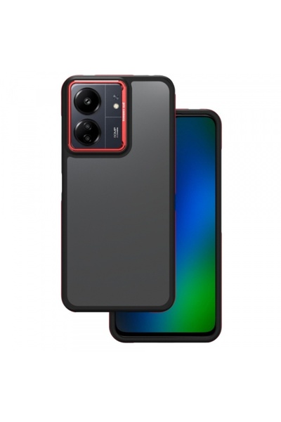 OEM Husa pentru Xiaomi Poco M6 / Redmi 13C 5G, OEM, Crystal Black, Rosie