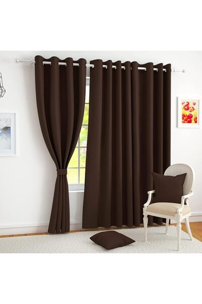 Fashion Story Home Story@Home Blackout Curtains 7 Feet Long Set of 1 Room Dar...