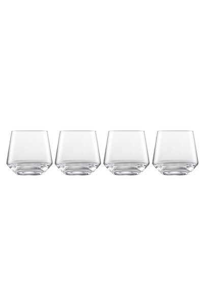 Schott Zwiesel 4-pcs whiskey glass set, crystalline glass, 398 ml, "Pure" -
