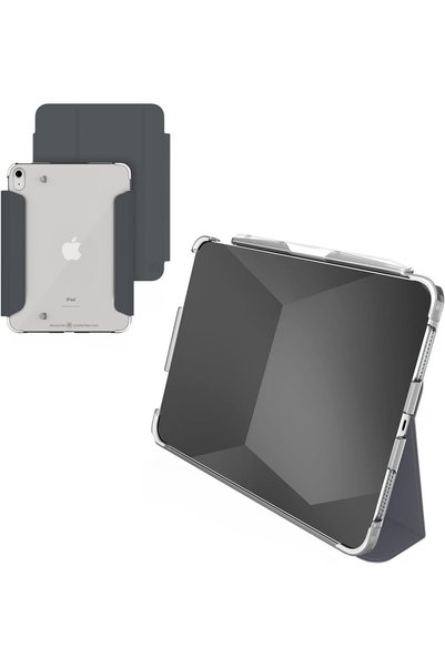 STM Studio Max iPad Case with Magnetic Stand, Transparent Drop-Proof Shell, A...