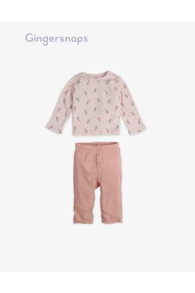 Gingersnaps Floral Top and Pants Set