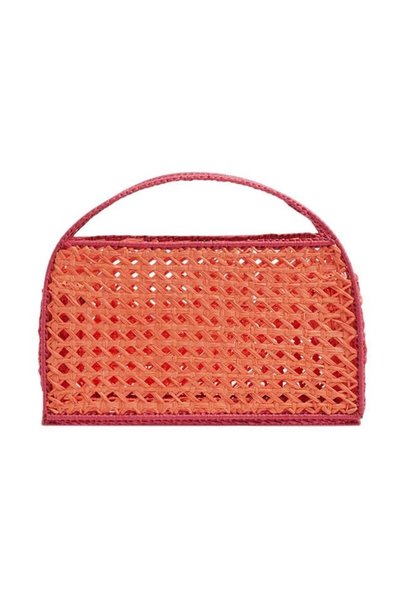 PARFOIS Women's Circular Handle Tote Bag
