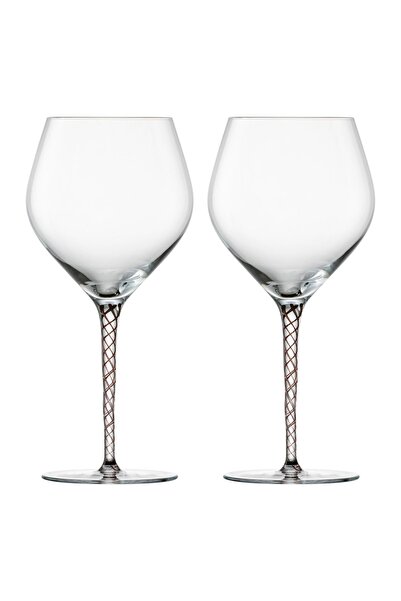 Schott Zwiesel Set of 2 Burgundy wine glasses, crystalline glass, 646 ml, "Eg...