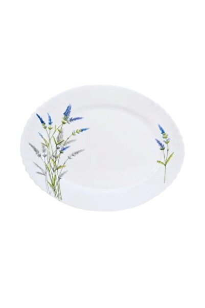 OEM Platou pentru servire din opal color, forma ovala 35,5 cm HR-NR140