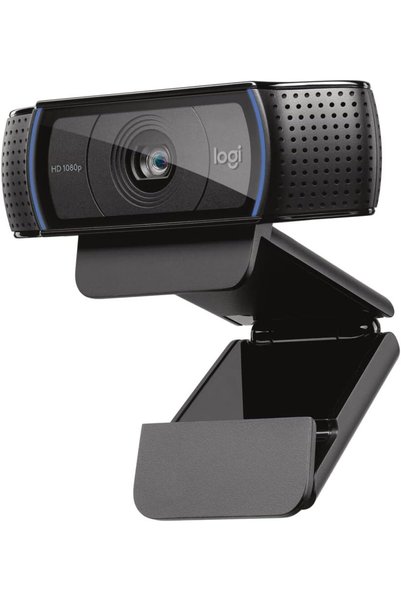 logitech كاميرا ويب C920 HD Pro للاستخدام مع، مكالمات فيديو بدقة Full HD 1080...