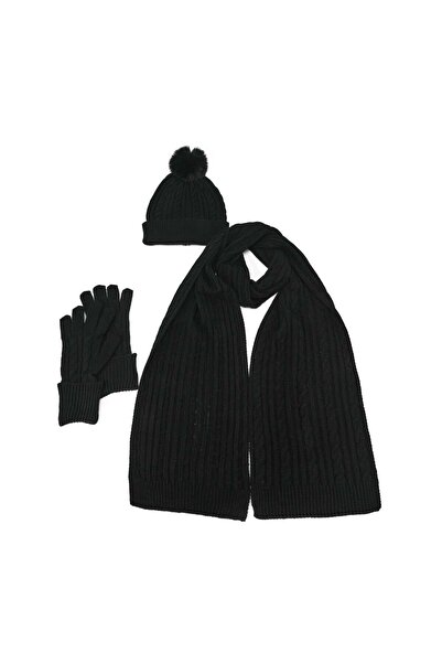 Livia Plain Set (Scarf + Hat + Gloves)