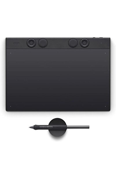 Wacom Tabletă grafică Intuos Pro Medium cu Bluetooth, USB-C și Pro Pen 3, Negru