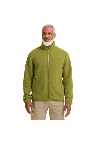 Jack Wolfskin Lıte Curl Fz M Khaki Green Erkek Outdoor Ceketi A65899-kg0