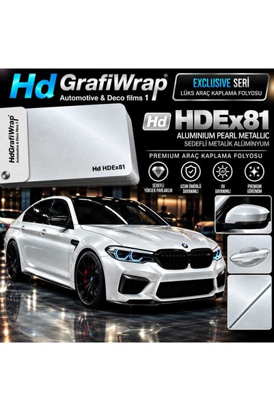 HD AMERICAN SEDEFLİ METALİK ALÜMİNYUM ARAÇ FOLYOSU