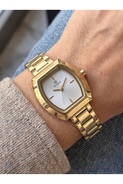 Homies Women's Pillow Case Patterned Dial Luxury Quartz Watch