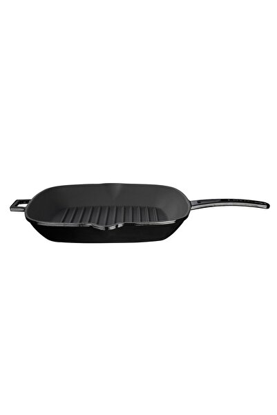 Lava Square grill pan, cast iron, 28 × 28 cm, black - brand