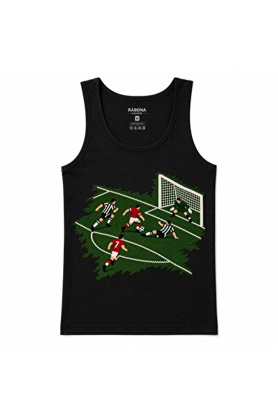 Rabona Fashion Футболен потник с графика  "Финална атака " и  "Гол Ръш "