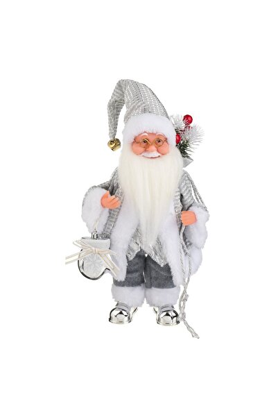 DD SHOP Jucarie Interactiva Figurina Mos Craciun cu Haine Argintii Miscare & ...