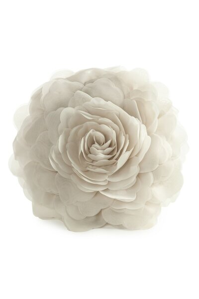 Eurofirany Fata Perna, EUROFIRANY, Flores Roza, 40 cm, Crem, Catifea Moale Cu...