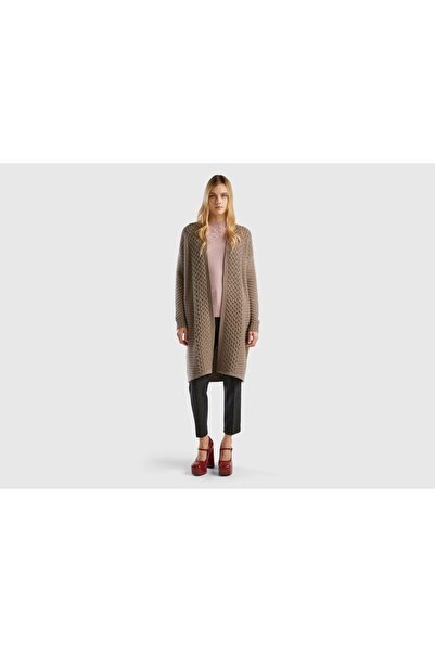 United Colors of Benetton Decorative Long-Sleeve Cardigan