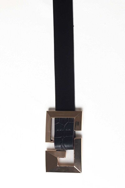 Nichii Women's Plain Belt with Buckle