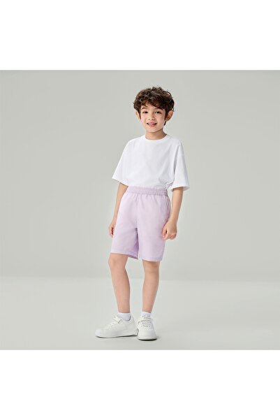 Giordano شورت جونيور بخصر متوسط الارتفاع وقصة عادية مع خصر مطاطي