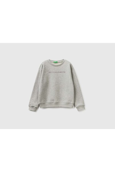 United Colors of Benetton سترة قطنية مطبوعة للفتيات