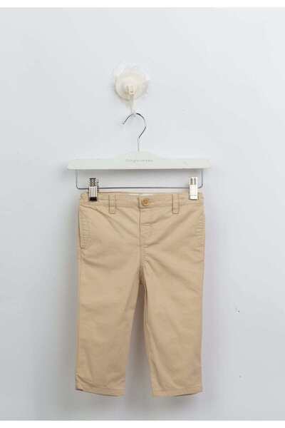 Gingersnaps Boys Solid Button-Front Pants