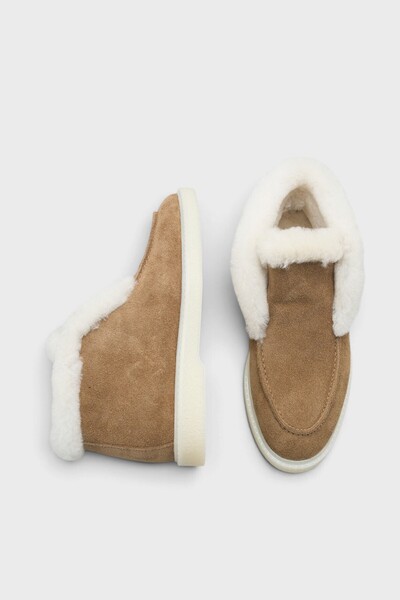 Capone Outfitters Kaitlyn Hakiki Fur Kadın Bot