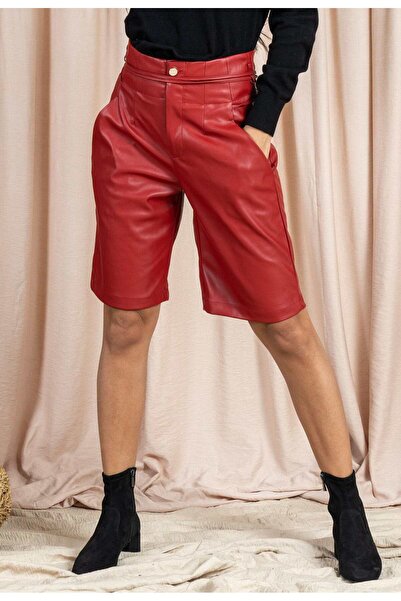 DALYDRESS شورت جلدي برباط
