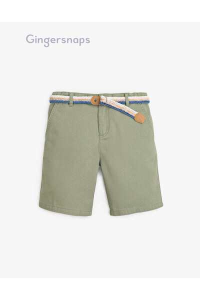 Gingersnaps Boys Solid Cargo Shorts