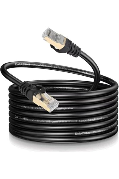 Datazone كابل إيثرنت Cat8، كابل شبكة LAN عالي السرعة 26AWG بطول 20 متر، 40 جي...