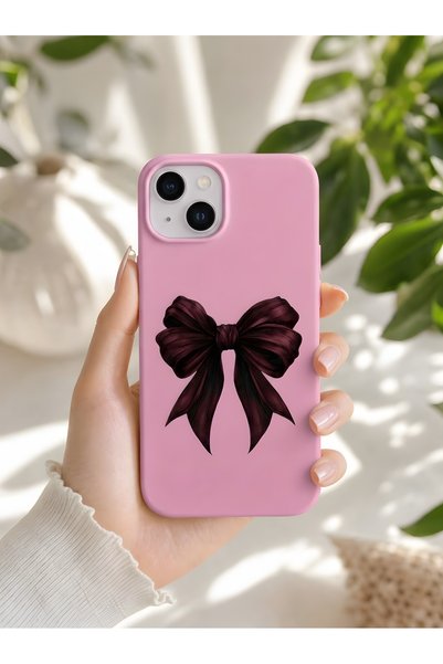 KILIFOLOG حافظة سيليكون واقية بتصميم شريط أحمر أنيق متوافقة مع هاتف iPhone 15...