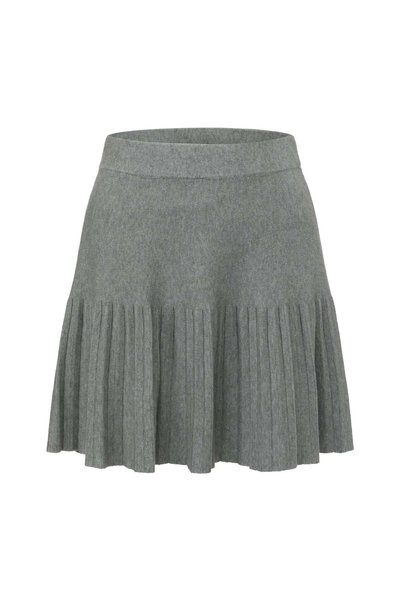 menta Pleated Mini Skirt