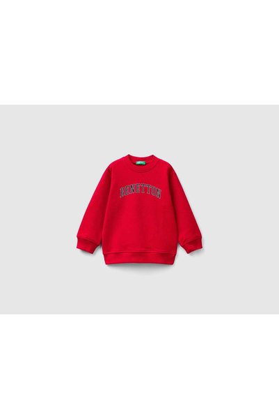 United Colors of Benetton سترة قطنية طويلة الأكمام