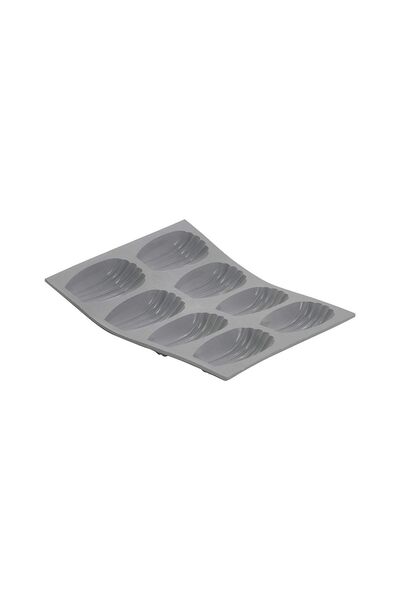 De Buyer Silicone mold for 8 madlenes, 21 x 17.6 cm - "de Buyer" brand