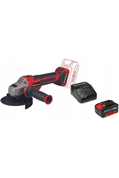 NO BRAND Polizor unghiular EINHELL TP-AG 18/125 CE Q 4431155 Acumulator 4,0 Ah