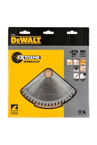 Dewalt DT4350 PILARSKA DISC 216X30MM, 60 DINTI