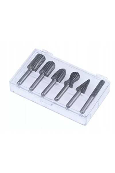 dedra FREZY BURRS 6mm HSS 6 bucăți pentru metal, lemn, plastic, cu coadă