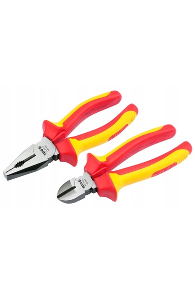 NO BRAND Set de clești electrician YATO, clești combinati, clești tăietori, 1...