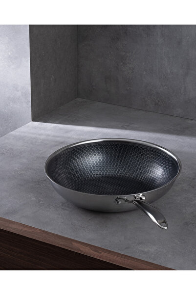 Madame Coco Castelli Wok Pan - Steel - 28 cm