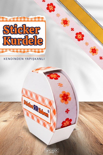 FANTASTIC KURDELE Samolepljiva žakard traka 16 mm x 120 cm – Traka za tkaninu...