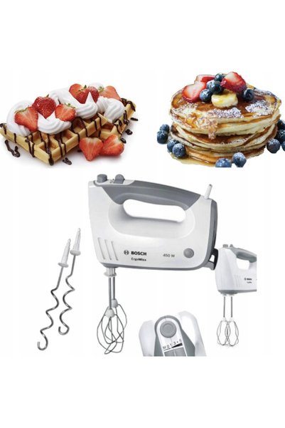 Bosch MIXER DE MÂNĂ ERGOMIX MFQ36400 450W 5 VITEZE TURBO + ACCESORII