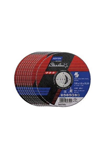 NO BRAND DISC PENTRU TĂIERE METAL 125*2,5*22,23 STARLINE 10 DISC NORTON 125X2...