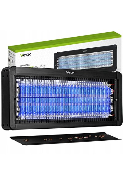 Vayox Lampă UV anti-țânțari de 60W pentru combaterea țânțarilor și a muștelor.