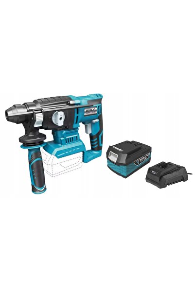 NO BRAND DEDRA Mașină de găurit cu percuție cu acumulator 4Ah Kit 18V DED7148 2J